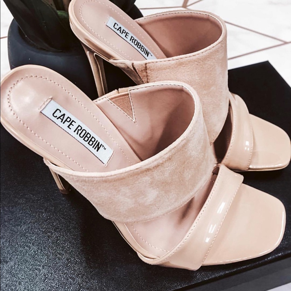 Slip on mules (Nude)